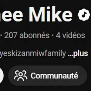 Chaîne YouTube officielle Lil Shee Mike avec badge OAC