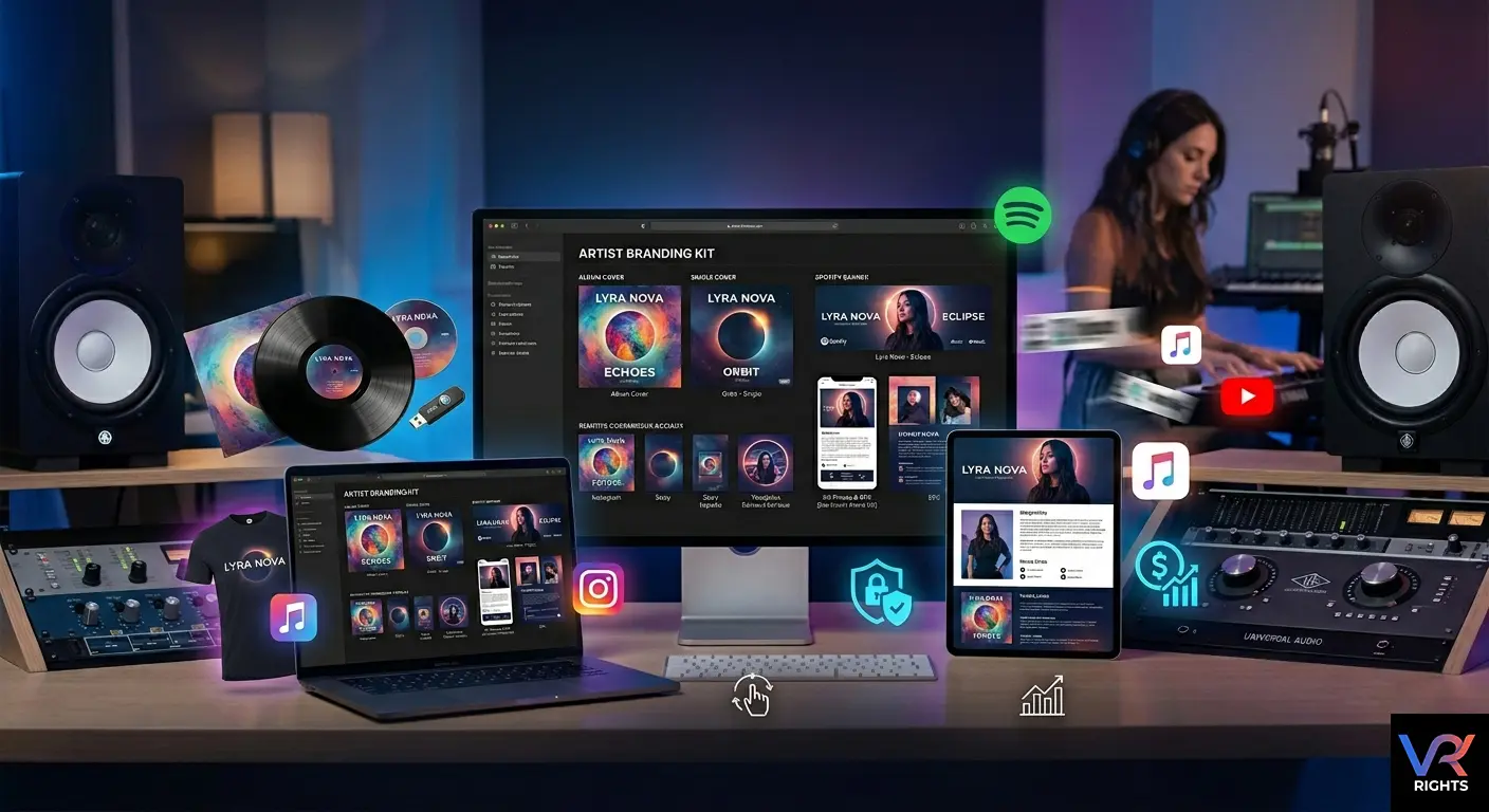 Identité Visuelle - Design graphique pour l'industrie musicale